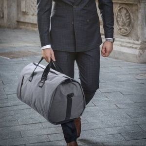 🧳🔥NWT👨🏻Crospack ✈️ Black•Travel•Garment 🧳🔥